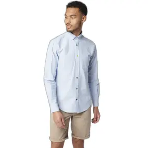 Chemise manches longues unie Serge Blanco image-0