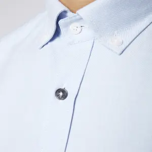 Chemise manches longues unie Serge Blanco image-3