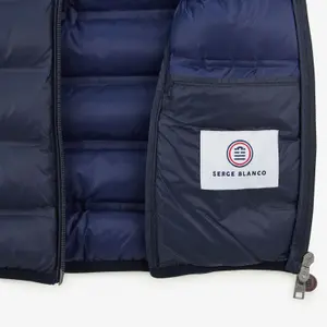 Sleeveless down jacket Serge Blanco image-3