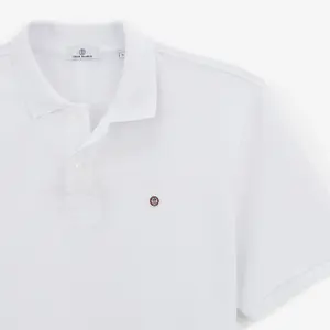 Long sleeve pique polo shirt Serge Blanco image-2