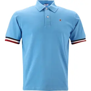 Plain pique polo shirt Serge Blanco image-0
