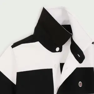 Striped children's polo shirt Serge Blanco Jersey image-2