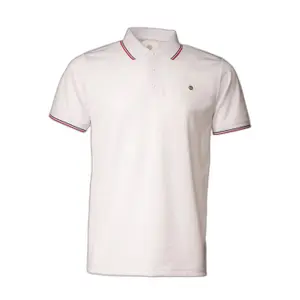 Plain short sleeve sports Polo shirt Serge Blanco