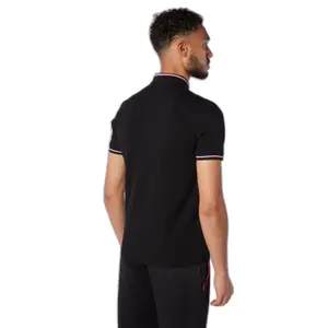 Pólo desportivo de manga curta simples Serge Blanco image-1