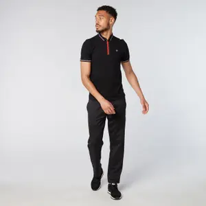 Pólo desportivo de manga curta simples Serge Blanco image-2