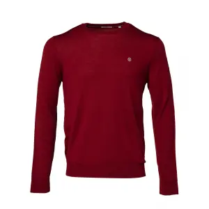 Camisola simples de gola redonda Serge Blanco L image-0