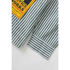 Πουκάμισο με γραμμή Service Works Poplin Waiter image-3