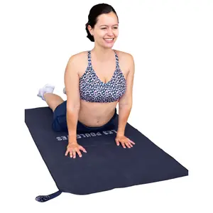 Toalha de microfibra feminina Les Poulettes Fitness motif pois xl image-3