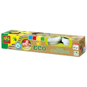 Creative finger paints in 4 colors SES Creative Manualidades Eco image-0