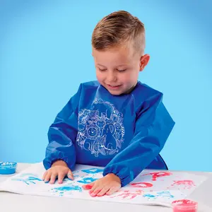 Creative activities finger painting kit with apron SES Creative Manualidades Eco image-2