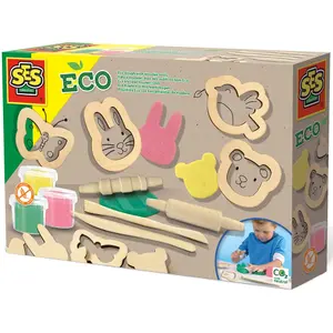 Modelling clay with wooden tools SES Creative Eco image-0