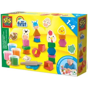 Animal stacking clay SES Creative My first image-0