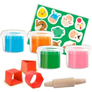 Animal stacking clay SES Creative My first image-1