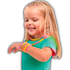 Creative activities beads for necklaces and bracelets SES Creative Pop image-1