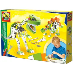 Creative activities metal dinosaur to build SES Creative image-0