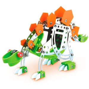 Creative activities metal dinosaur to build SES Creative image-4