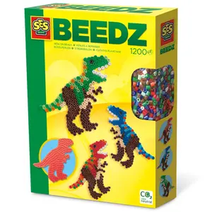 Creative activities ironing beads SES Creative T-rex image-0