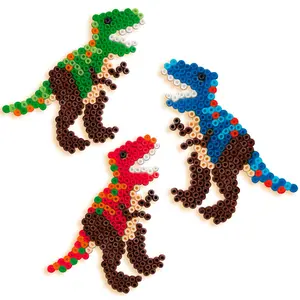 Creative activities ironing beads SES Creative T-rex image-2