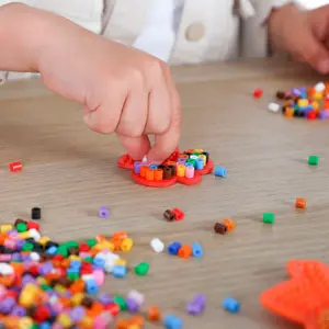 Batch of 3000 mix of glittery iron-on beads SES Creative image-2