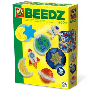 Creative activity ironing beads - glow in the dark SES Creative image-0