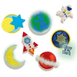 Creative activity ironing beads - glow in the dark SES Creative image-1