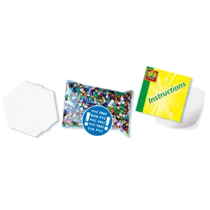 Creative activities ironing beads SES Creative Monde des dinos image-1