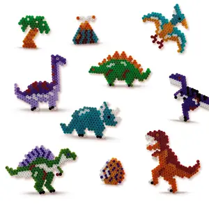 Creative activities ironing beads SES Creative Monde des dinos image-2