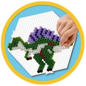 Creative activities ironing beads SES Creative Monde des dinos image-3