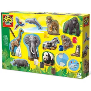 Moulding and painting creative activities - animals SES Creative image-0