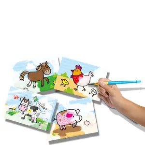 Water coloring farm animals SES Creative My first image-2