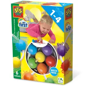 Coloring with ball crayons SES Creative My first image-0