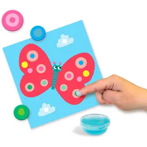 Creative activities 3 in 1 finger painting, coloring and shapes aut SES Creative image-3