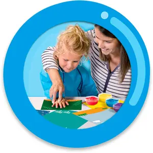 Creative activities hand and finger painting animals SES Creative image-4