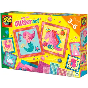 Creative activities glitter kit without waste SES Creative image-0