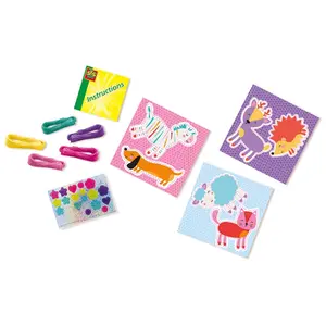 Creative activities animals wrapped in yarn SES Creative image-1