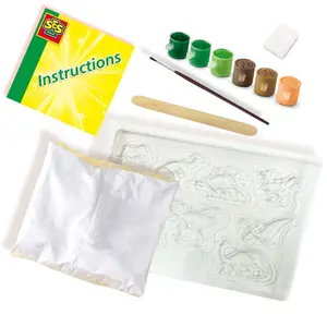 Creative activities - molding and painting - the world of dinosaurs SES Creative image-1