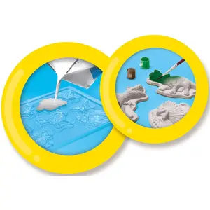 Creative activities - molding and painting - the world of dinosaurs SES Creative image-3