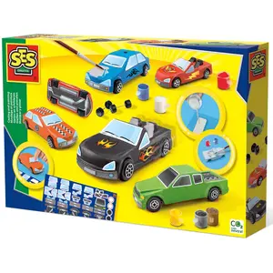 Creative activities molding and painting - cars SES Creative image-0