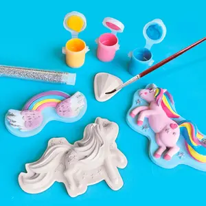 Moulding and painting activities - unicorns SES Creative image-3