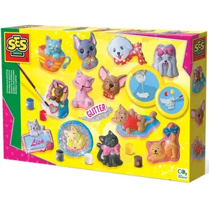 Creative activities molding and painting - dogs and cats SES Creative image-0