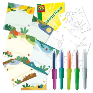 Creative activities SES Creative Aerógrafo Dinosaurios image-0