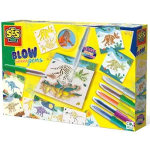 Creative activities SES Creative Aerógrafo Dinosaurios image-1