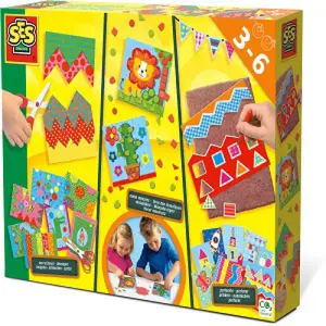 Creative activities I learn to cut, make mosaics and perforate SES Creative image-0