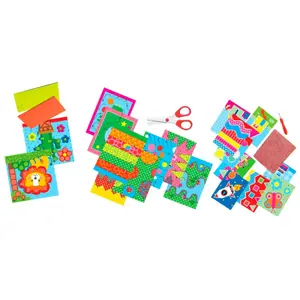 Creative activities I learn to cut, make mosaics and perforate SES Creative image-1