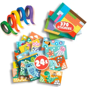 Creative activities I'm learning to glue and recognize shapes SES Creative image-1