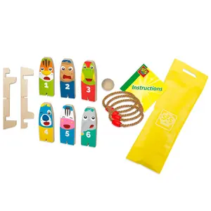 Outdoor games bowling and ring toss SES Creative image-1