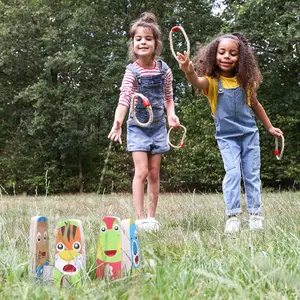 Outdoor games bowling and ring toss SES Creative image-4