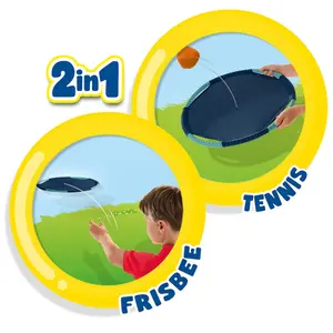 Tennis and Frisbee outdoor fun games SES Creative image-4