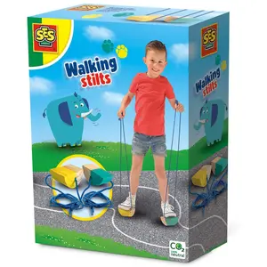 Outdoor wooden stilts SES Creative image-0