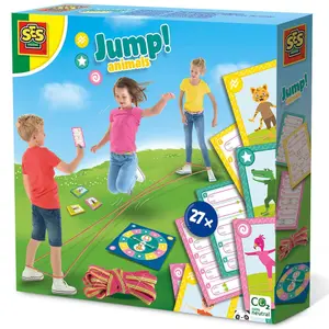 Outdoor games jump animals - bungee jumping: card challenges SES Creative image-0